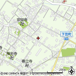 滋賀県草津市下笠町978-2周辺の地図