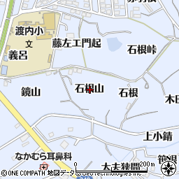 愛知県東海市荒尾町石根山周辺の地図