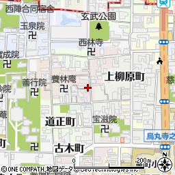 京都府京都市上京区上木下町83-5周辺の地図