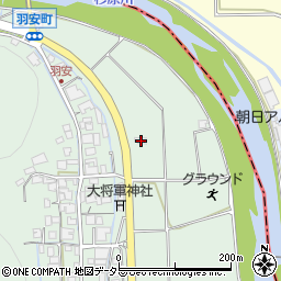 兵庫県西脇市羽安町847周辺の地図