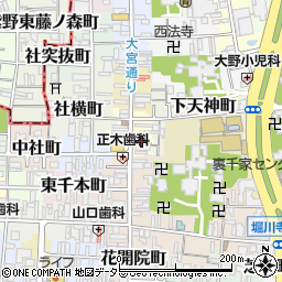 京都府京都市上京区仲之町488周辺の地図