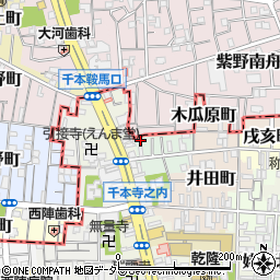 京都府京都市上京区北玄蕃町40周辺の地図