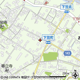 滋賀県草津市下笠町1012周辺の地図