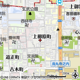 京都府京都市上京区上柳原町139周辺の地図