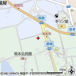 兵庫県多可郡多可町中区坂本143周辺の地図