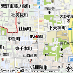 京都府京都市上京区仲之町487-8周辺の地図