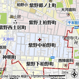 京都府京都市北区紫野中柏野町51-3周辺の地図