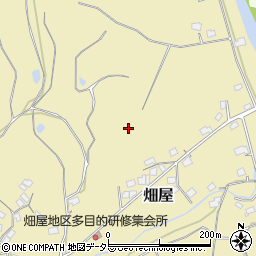 岡山県勝田郡勝央町畑屋周辺の地図
