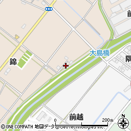 愛知県豊田市大島町錦47周辺の地図