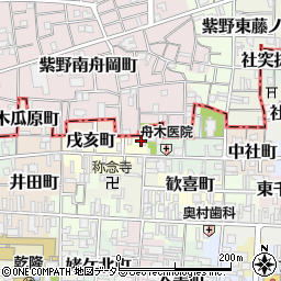 京都府京都市上京区戌亥町163周辺の地図