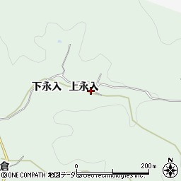 愛知県豊田市花沢町（上永入）周辺の地図