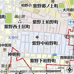 京都府京都市北区紫野中柏野町48-13周辺の地図