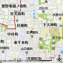 京都府京都市上京区仲之町491周辺の地図