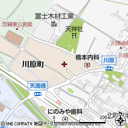 滋賀県草津市川原町297周辺の地図