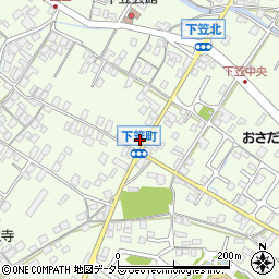 滋賀県草津市下笠町1087周辺の地図