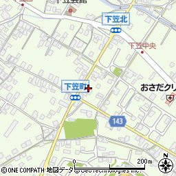 滋賀県草津市下笠町1047周辺の地図
