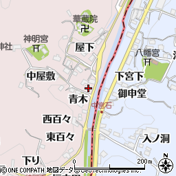 愛知県豊田市桂野町青木9周辺の地図