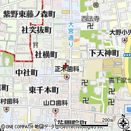京都府京都市上京区仲之町493周辺の地図