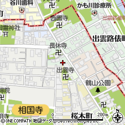 京都府京都市上京区高徳寺町353周辺の地図