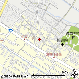滋賀県栗東市高野682周辺の地図