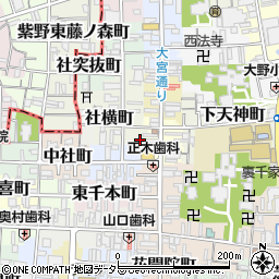 京都府京都市上京区仲之町487周辺の地図
