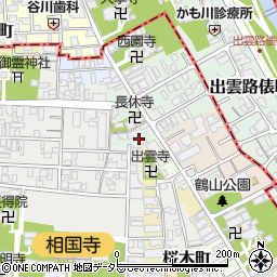 京都府京都市上京区高徳寺町352-1周辺の地図
