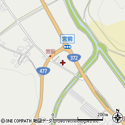 京都府亀岡市宮前町宮川赤渕周辺の地図
