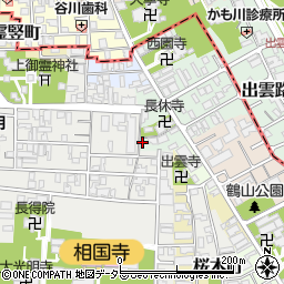 京都府京都市上京区高徳寺町349周辺の地図