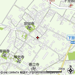 滋賀県草津市下笠町985周辺の地図