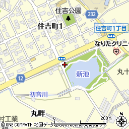 竹村新池公園トイレ周辺の地図