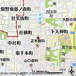 京都府京都市上京区仲之町496周辺の地図