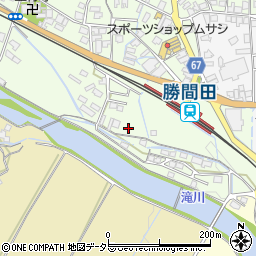 岡山県勝田郡勝央町勝間田741-7周辺の地図