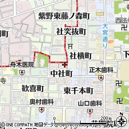 寺川染工場周辺の地図