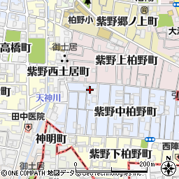 京都府京都市北区紫野中柏野町43-3周辺の地図