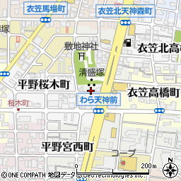 コンセプトわら天神ｍｉｎｉパーキング 京都市 駐車場 コインパーキング の電話番号 住所 地図 マピオン電話帳