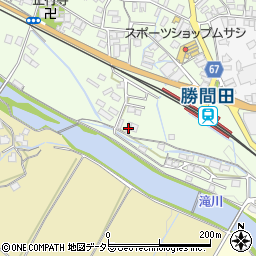 岡山県勝田郡勝央町勝間田741周辺の地図