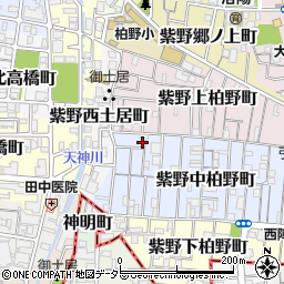 京都府京都市北区紫野中柏野町41-6周辺の地図