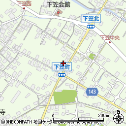 滋賀県草津市下笠町1086周辺の地図