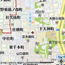 京都府京都市上京区仲之町498周辺の地図
