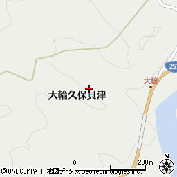 愛知県新城市愛郷大輪久保貝津周辺の地図