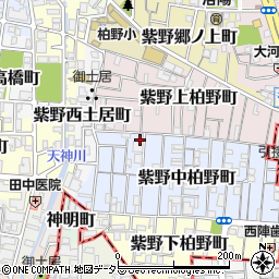 京都府京都市北区紫野中柏野町46-3周辺の地図