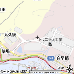 愛知県豊田市桂野町松屋ゲ周辺の地図