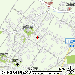 滋賀県草津市下笠町988周辺の地図