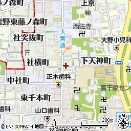 京都府京都市上京区仲之町503周辺の地図