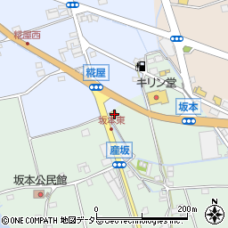 兵庫県多可郡多可町中区坂本124周辺の地図