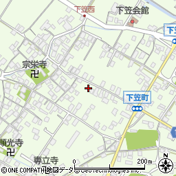 滋賀県草津市下笠町1000周辺の地図