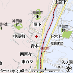 愛知県豊田市桂野町青木3周辺の地図