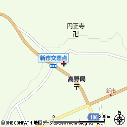 広島県庄原市高野町新市705周辺の地図