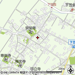 滋賀県草津市下笠町1382周辺の地図