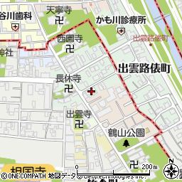 京都府京都市上京区高徳寺町354-14周辺の地図